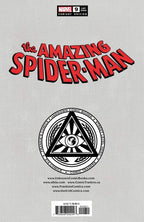 AMAZING SPIDER-MAN 9 R1C0 Unknown 616 Comics Virgin Variant 8/10/26