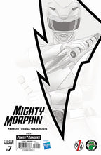 Mighty Morphin #7 Bon Bernardo Yellow Ranger Negative Space Variant - Limited to 500