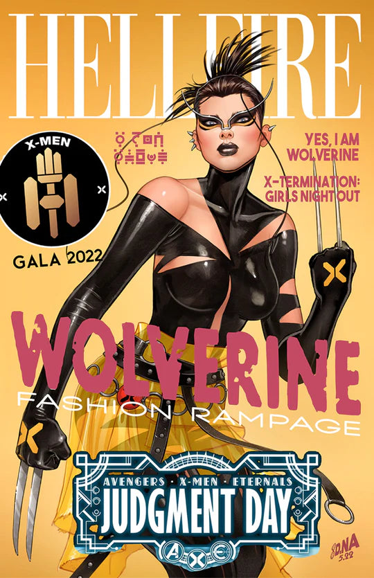 A.X.E. Judgment Day #2 David Nakayama Exclusive Trade Variant X-23 Wolverine - Marvel Comics