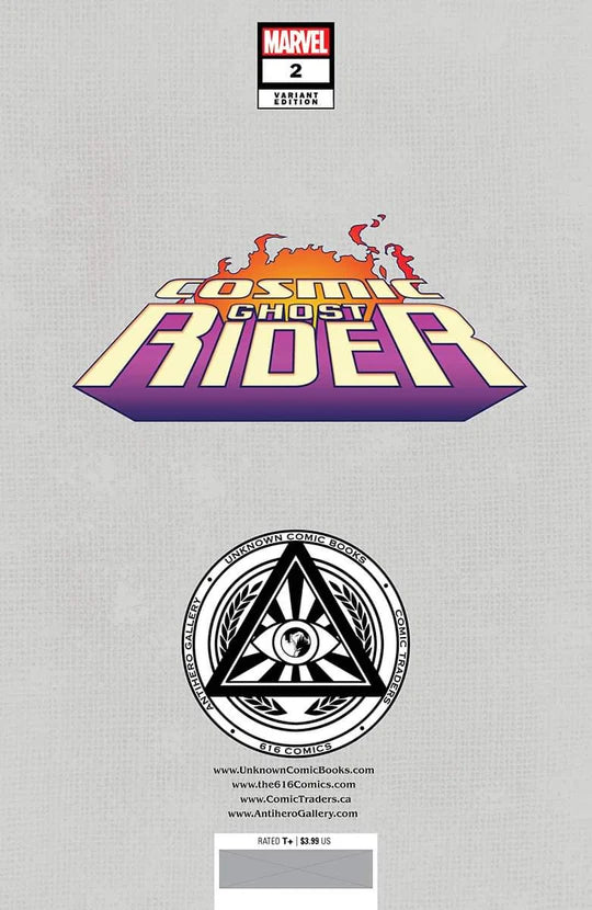 Cosmic Ghost Rider #2 Mastrazzo 616 Trade Dress Variant - Silver Surfer - Marvel Comics