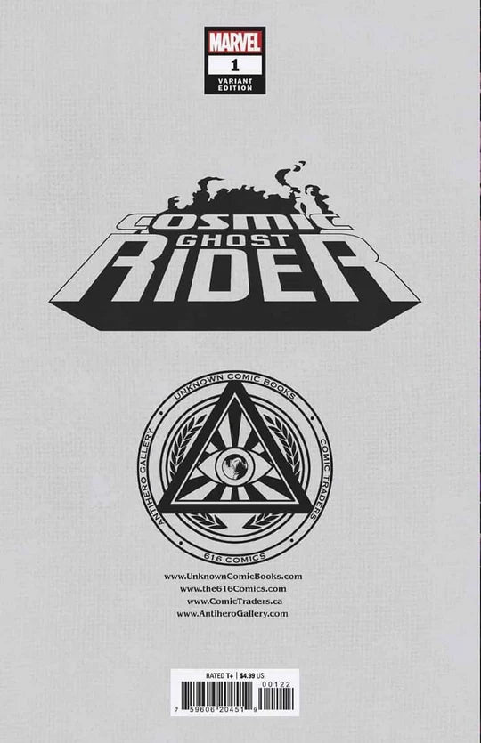 Cosmic Ghost Rider #1 Nick Roche 616 Exclusive Virgin Variant 09/10/26