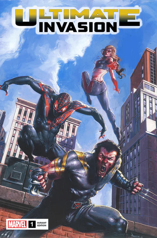 Ultimate Invasion #1 Davide Paratore Trade Dress Variant - Marvel Comics