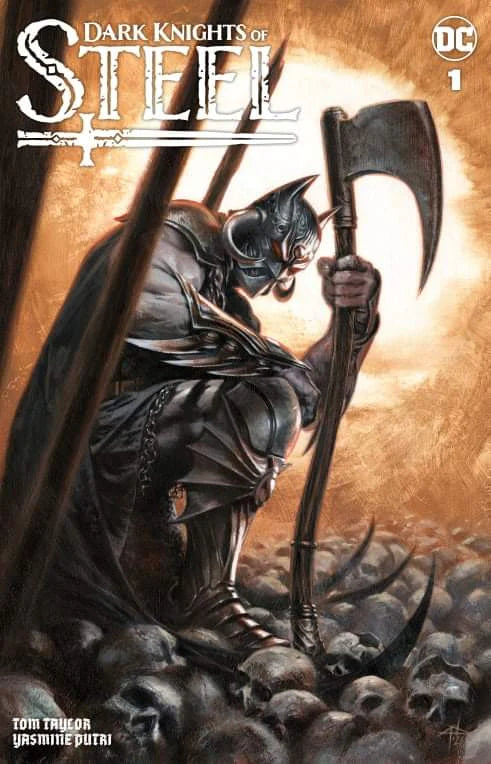 DARK KNIGHTS OF STEEL #1 DELL'OTTO Trade Dress Variant LTD 3000 - DC Comics