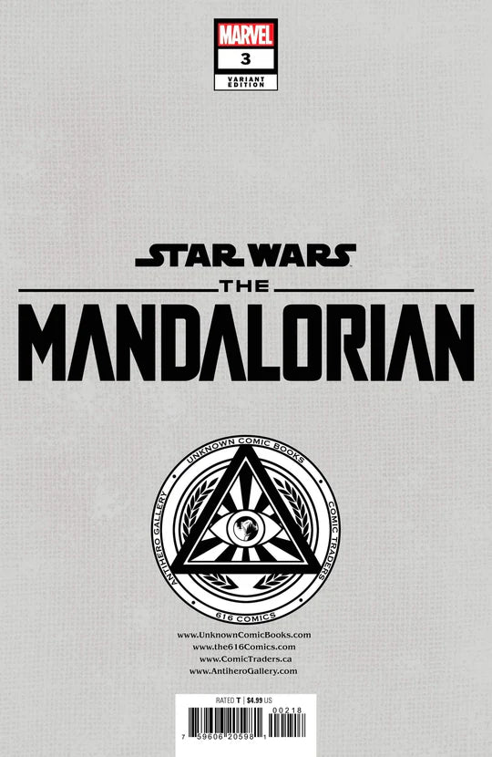Star Wars: The Mandalorian Season 2 #3 Mico Suayan Bo-Katan Trade Dress Variant