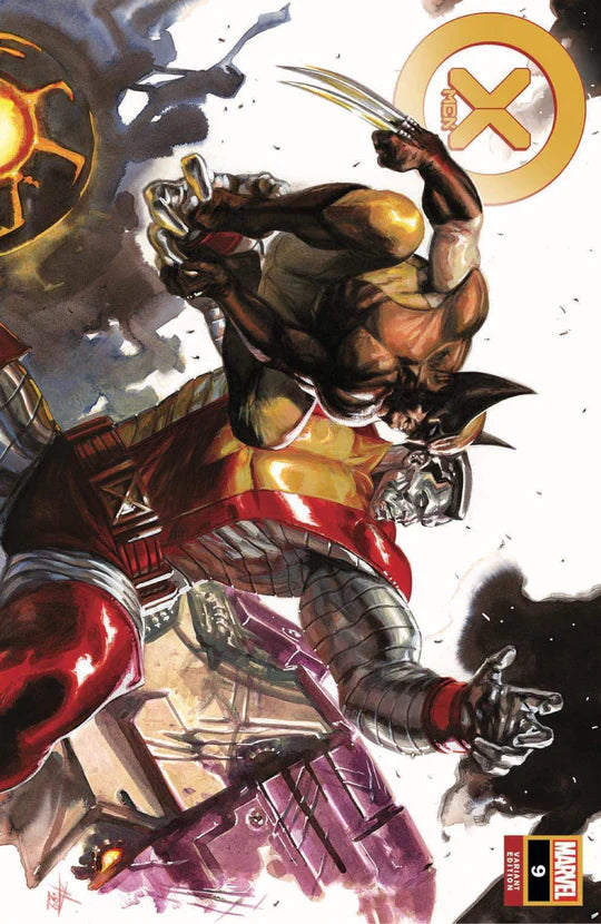 X-Men #9 Gabriele Dell'Otto Unknown Comics Illuminati 616 Horizontal Trade Dress Variant - Marvel Comics