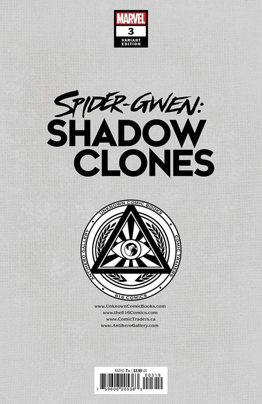 Spider-Gwen: Shadow Clones #3 Kael Ngu Trade Dress Variant 09/10/26