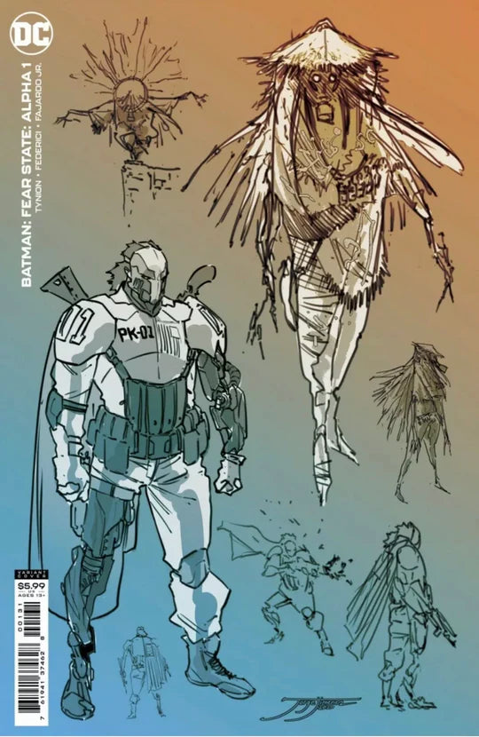 Batman: Fear State Alpha #1 Jorge Jimenez 1:25 Ratio Variant - DC Comics