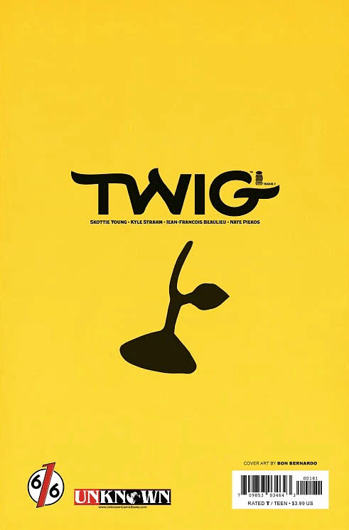 TWIG #1 Bernardo 616 Negative Space Trade Dress Variant LTD 1000 - Image Comics