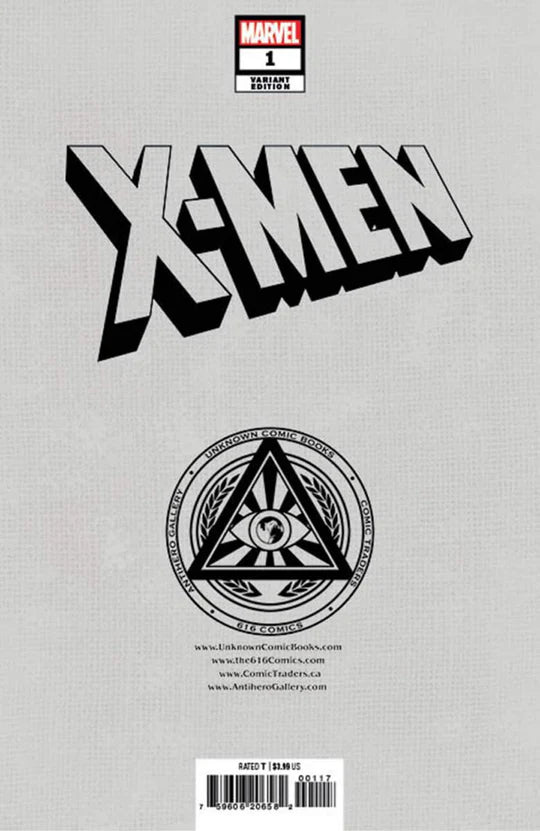 X-Men 1991 #1 Facsimile Edition R1C0 616 Comics Exclusive Psylocke Virgin Variant - Marvel Comics