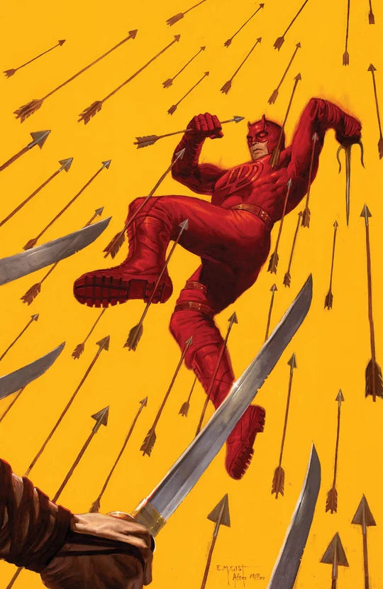 Daredevil #1 Set – E.M. Gist 616 Comics Virgin Variant – Daredevil #189 Miller Homage