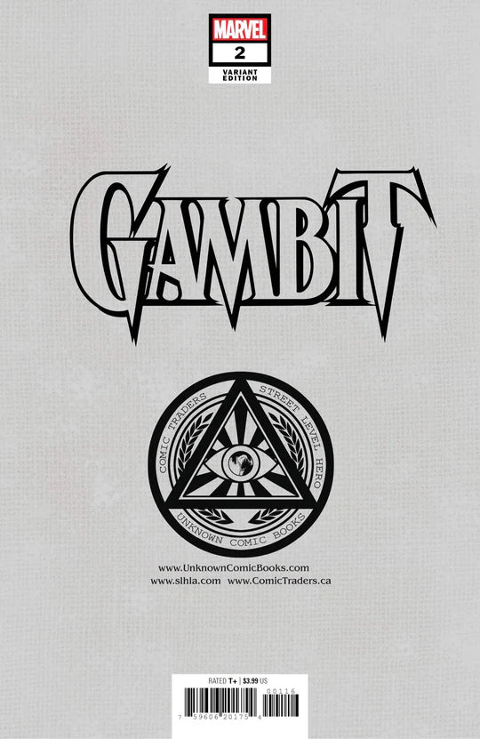 Gambit #2 Miguel Mercado Unknown 616 Comics Trade Dress Variant