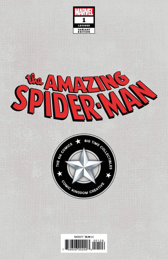 AMAZING SPIDER-MAN #1 DELL'OTTO 616 Exclusive Trade Dress Variant LTD 3000