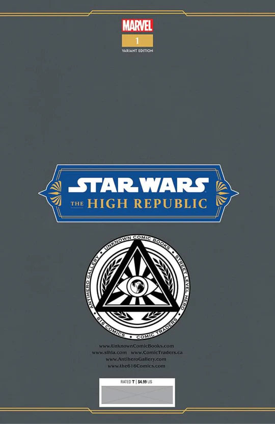 Star Wars: The High Republic #1 Tyler Kirkham Matty Vildar Virgin Variant