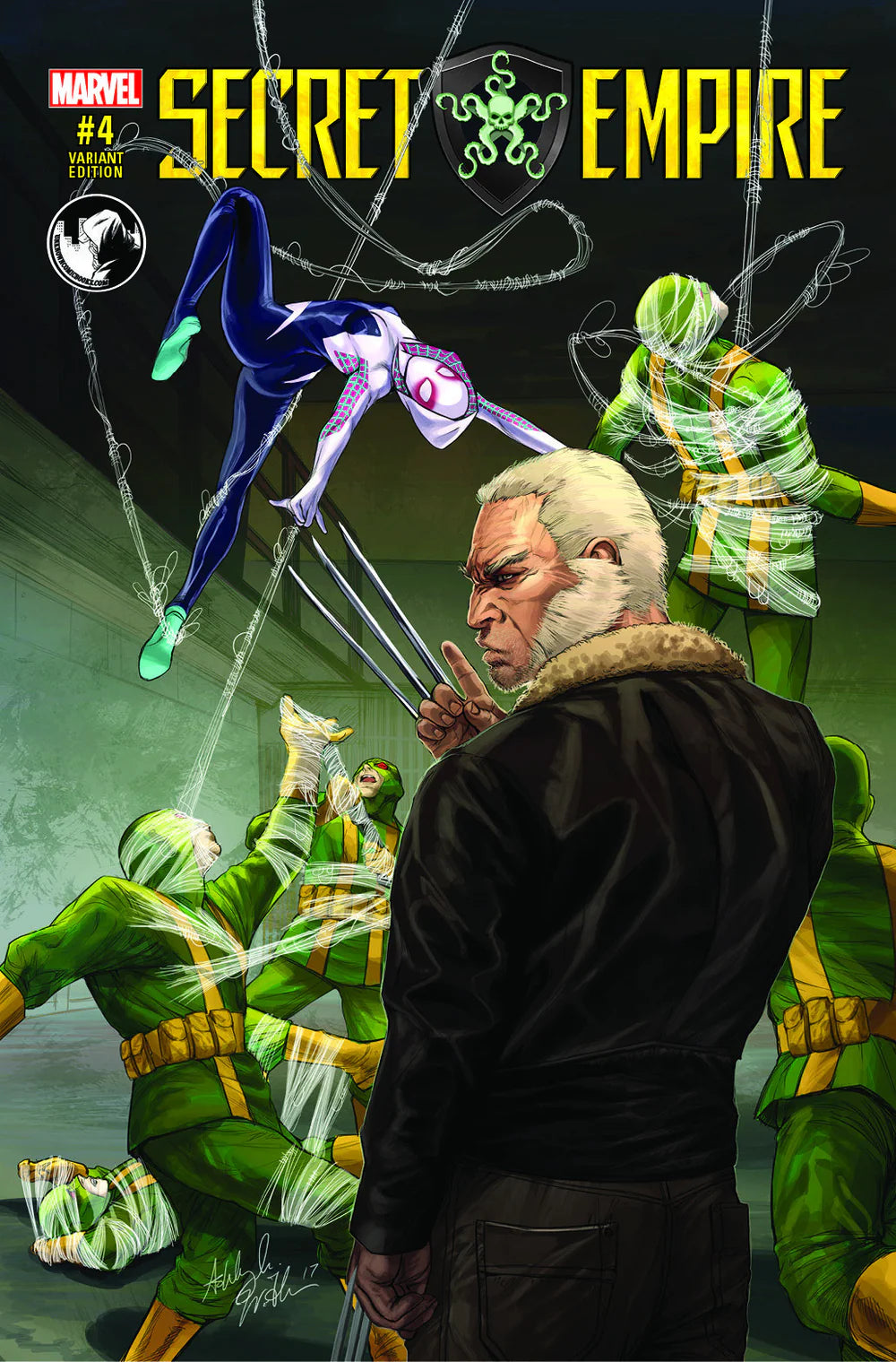 Secret Empire #4 Unknown Comic Books Witter Exclusive Trade Variant - Marvel Comics