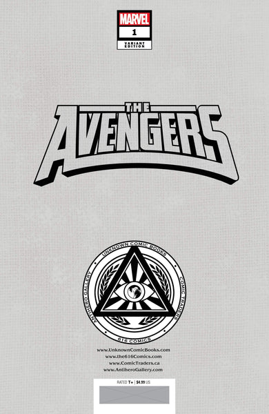 Avengers #1 Nathan Szerdy 616 Scarlet Witch Virgin Foil Variant