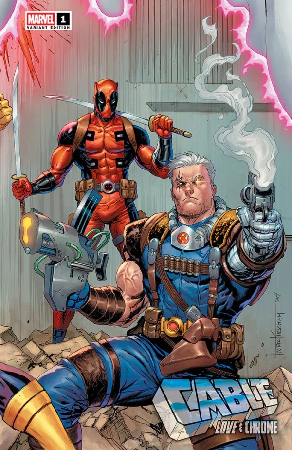 Cable: Love & Chrome #1 Danger Room Secret Trade Variant - Marvel Comics