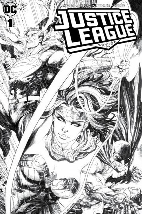 Justice League #1 Tyler Kirkham Exclusive Trade Variant Cover B - DC Comics