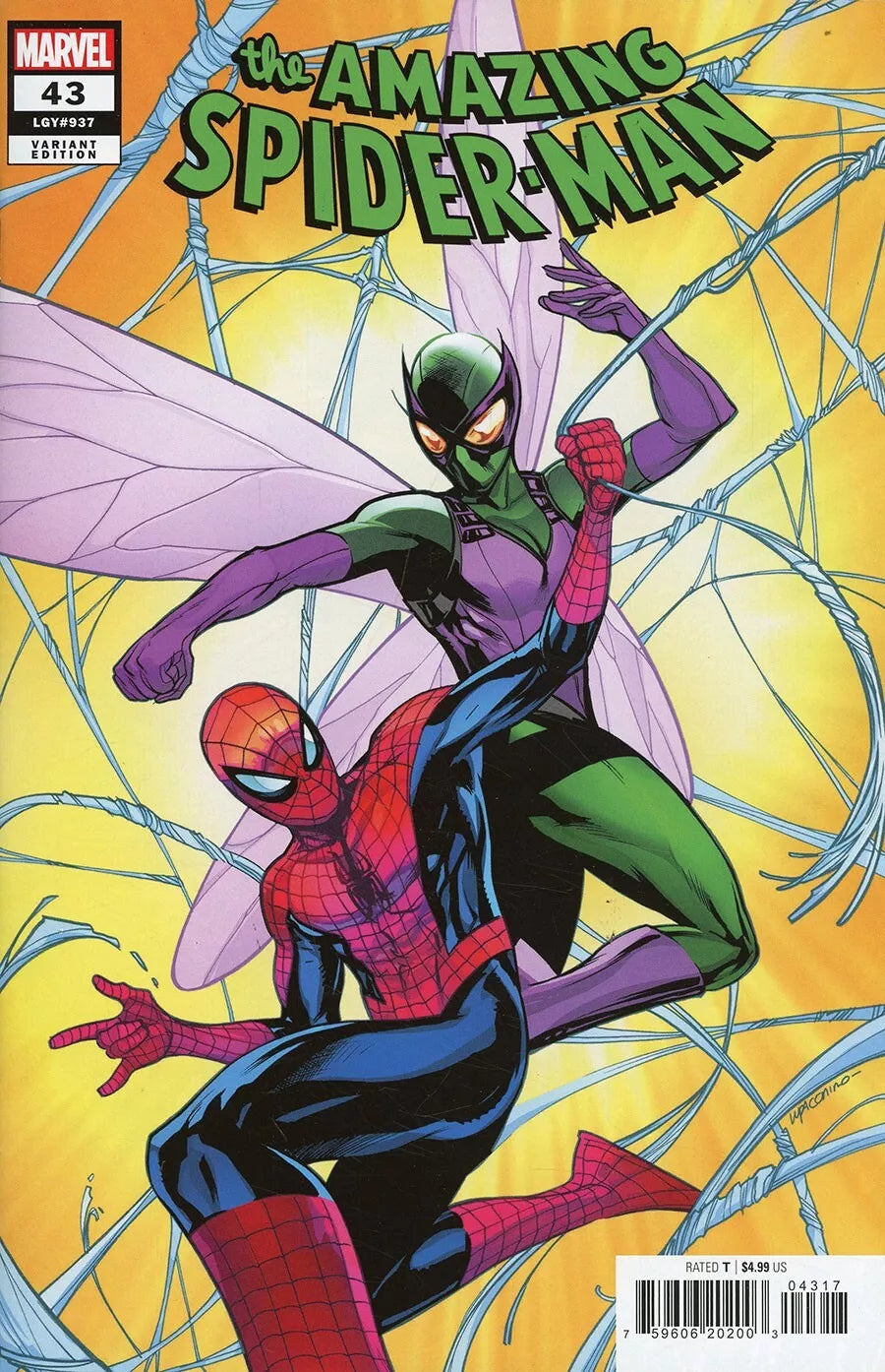 AMAZING SPIDER-MAN 43 EMA LUPACCHINO VARIANT 1:25