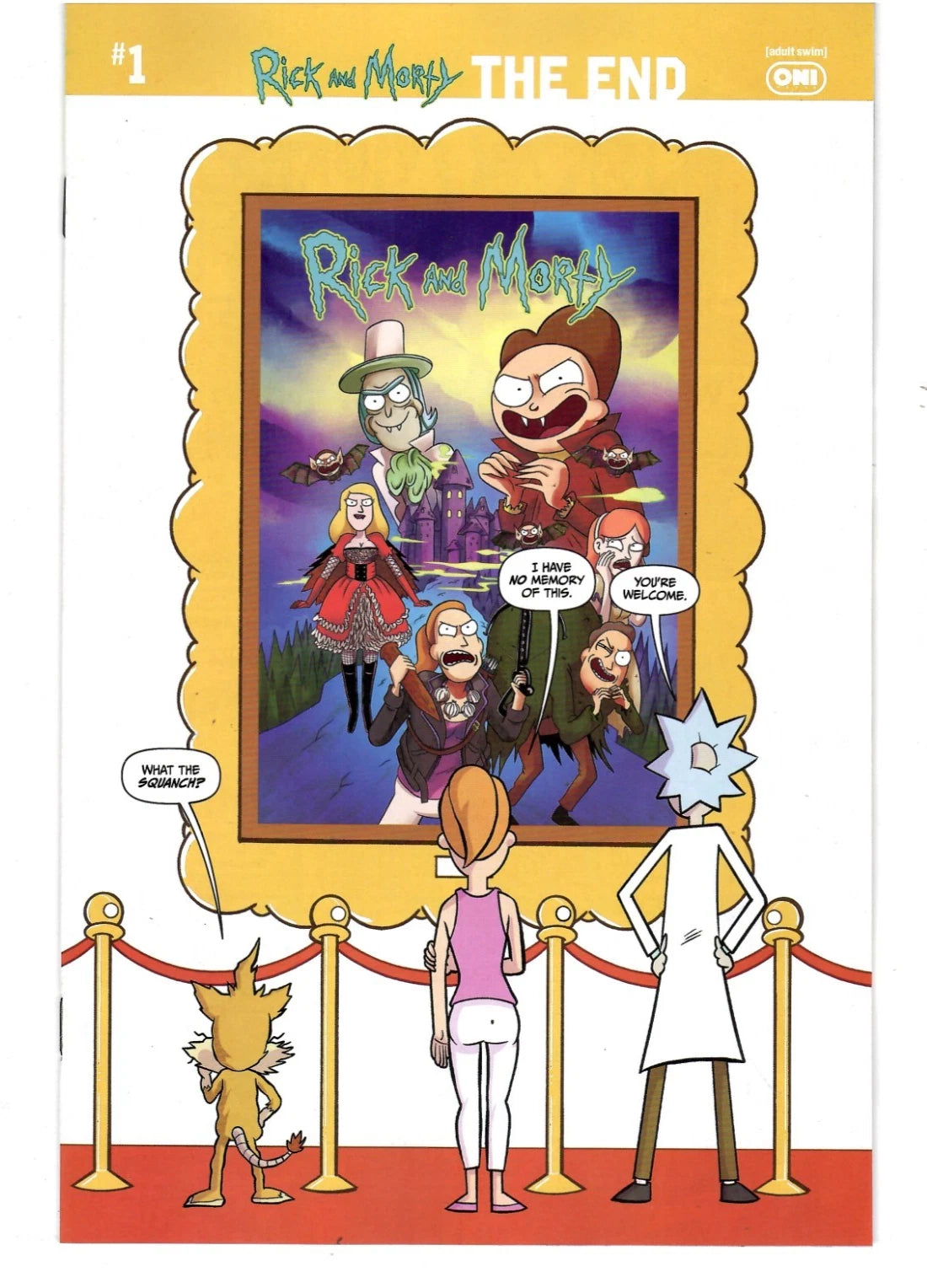 Rick and Morty: The End #1 Cover C Blind Bag-Less Intermix Variant - Oni Press