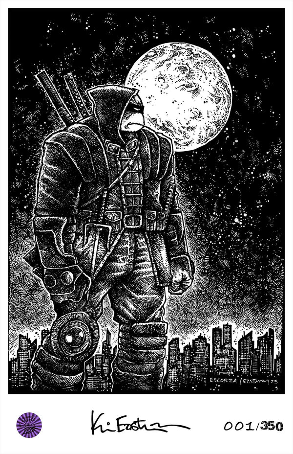 2025 Last Ronin Limited Edition Signed and Numbered Print #52/350 by Kevin Eastman