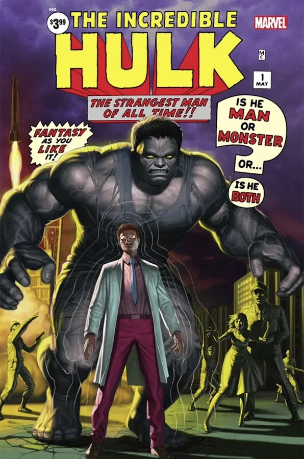 Incredible Hulk #1 Facsimile Edition Exclusive Trade Variant - Marvel Comics