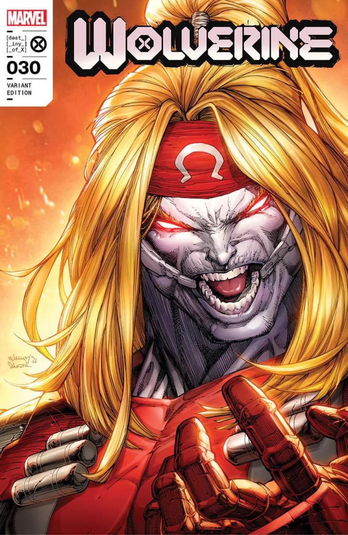 Wolverine #30 Scott Williams Exclusive Omega Red Trade Variant - Marvel Comics